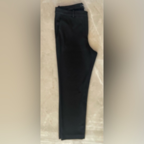 Theory Woman’s Pants Size 8 Black Comfort Stretch Slim In Tech Knit Elastic Pant - Picture 5 of 7